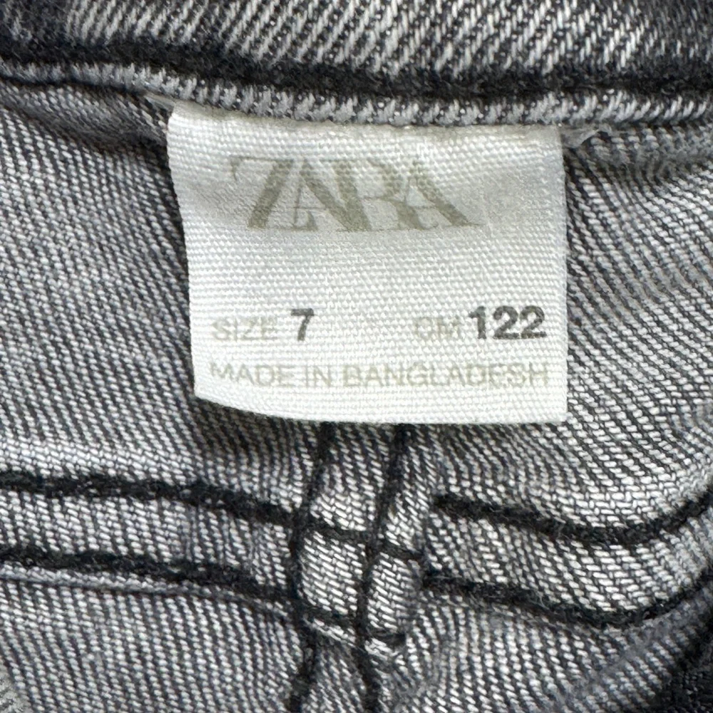Zara Gray Denim Pants